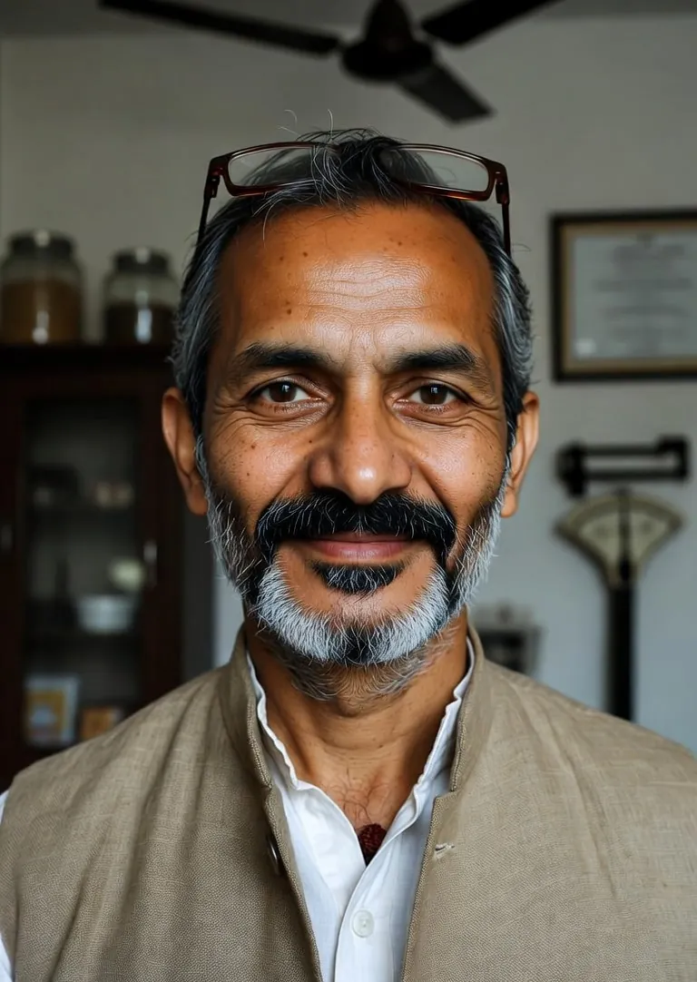 Vaidya Rajan Mehta, senior Ayurvedic practitioner
